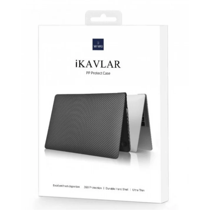 CASE PARA MACBOOK PRO 13.3 WIWU ISHIELD - TRANSPARENTE